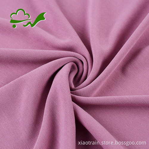 Sand Wash Rayon Polyester Jersey Knit Fabrics